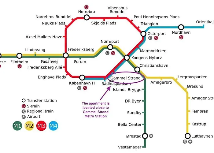 2br With Amazing Skyline View Kodaň